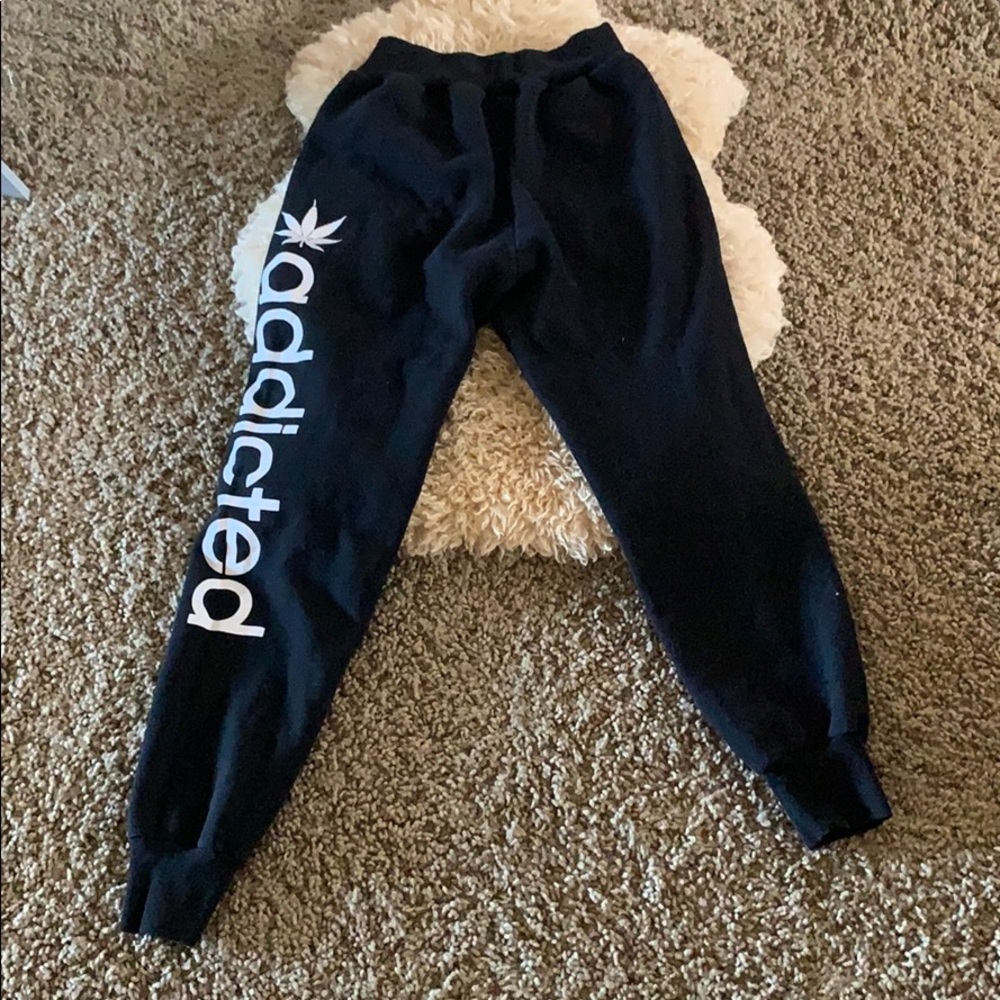 Adidas knockoff weed sweats